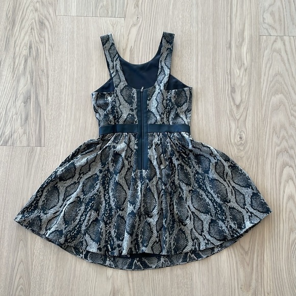 Jay Godfrey snake print dress size 6 - Picture 5 of 9